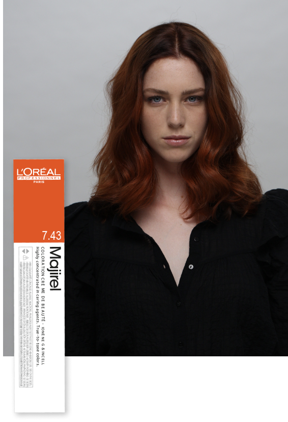 majirel 7.43 blond auriu aramiu